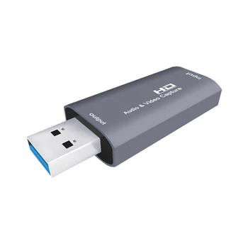 

Hdmi to Usb Video Capture Card Mini Hd 1080P 60Fps Usb 2.0 Game Recording for Computer Youtube Obs Streaming Broadcast