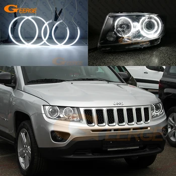 

Excellent Ultra bright illumination CCFL Angel Eyes kit Halo Ring For JEEP COMPASS 2011 2012 2013 2014 2015 2016 Xenon headlight
