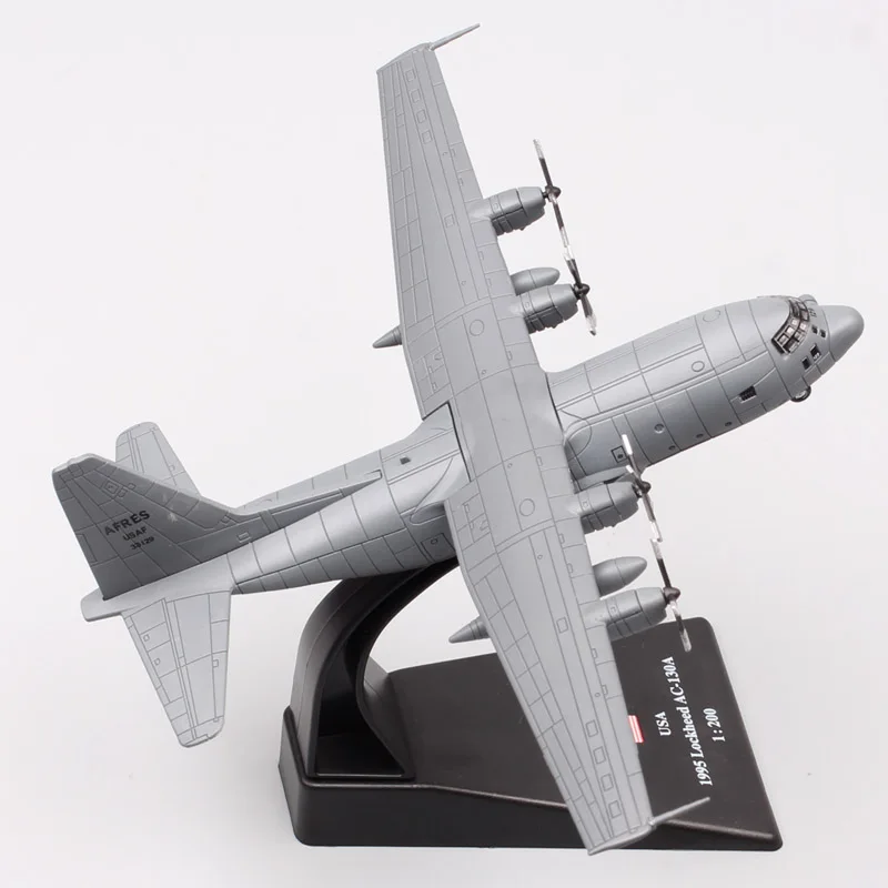 1/200 масштаб Амер США 1995 Lockheed AC-130A Hercules gunship Spectre самолет литья под давлением игрушка, модель автомобиля для взрослых коллектор