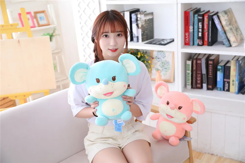 23/33 см Kawaii Мышь с нарисованными куклами из мультфильмов мягкие Животные из мягкого плюша с Микки-Маусом животных игрушки в подарок на день рождения для детей Высокое качество