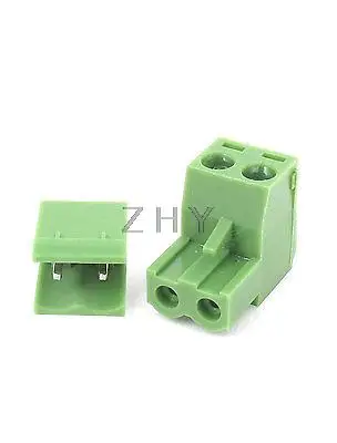 20 штук 300V 15A 5,08 мм шаг 2-Pin 2-х позиционный Выключатель PCB Винтовые клеммы разъема