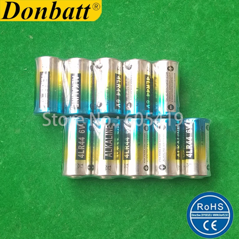5 x 4LR44 6V Alkaline Batterien  PX28 4G13 L1325 Markenware EUNICELL 476A 