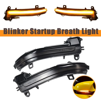 

LED Dynamic Turn Signal Blinker Flowing Sequential Side Rear-View Mirror Light For BMW F20 F21 F22 F30 E84 1 2 3 4 Series