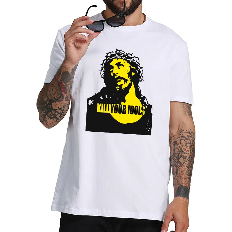 Kill Your Idoli T Shirt Axl Rose Guns N' Roses Tshirt Pure 100% Cotone Manica Corta O-Collo T-Shirt Estiva Allentata