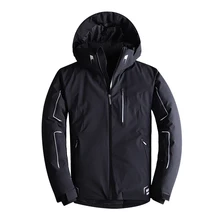 Красивый зимний модный брендовый пуховик с капюшоном, мужская уличная куртка на утином пуху, пуховое пальто, длинная теплая мужская одежда