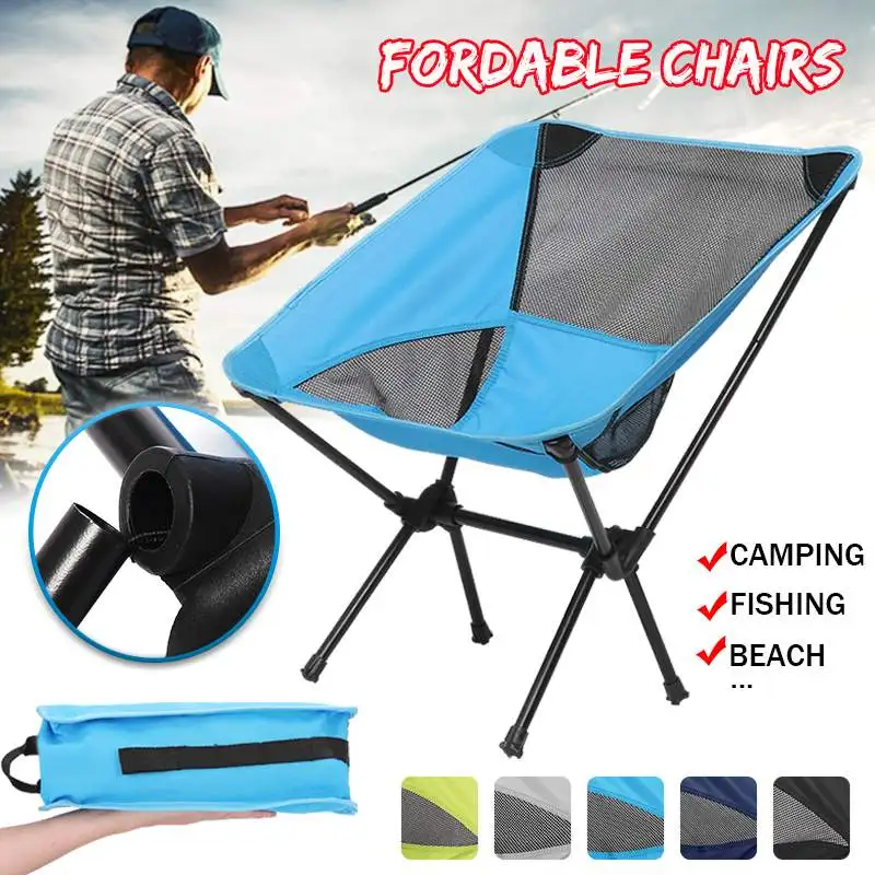 

67X48.2X38CM Portable Folding Camping Backpack Chairs, Portable Foldable Chair for Outdoor Beach Fishing Hiking Picnic Travel