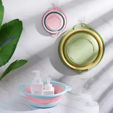 Портативный складной умывальник пластиковый складной Открытый Складной Рыбалка продвижение Кемпинг ведро для мойки автомобилей Открытый Кемпинг