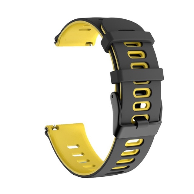 Straps For Samsung Galaxy Watch 3 45MM LTE 42MM 41MM 46MM Smart Bracelet Double Color Belt For Gear S3 Frontier Correa