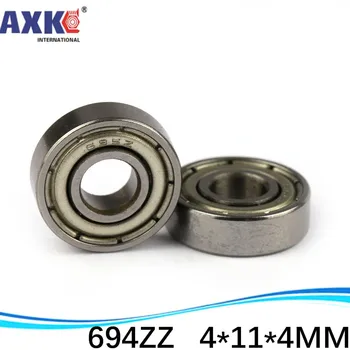 

500pcs free shipping SUS440C environmental corrosion resistant stainless steel deep groove ball bearings S694ZZ 4*11*4 mm