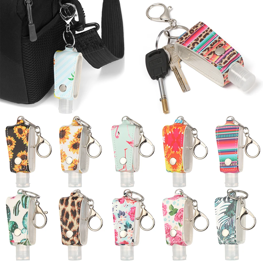 Containers Keychain-Hook Hand-Sanitizer Portable Empty-Bottle Travel 30ml with Perfume