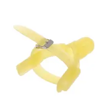 2 цвета нетоксичные силиконовые вашего ребенка от ударов защита для пальцев стоп с накатанной головкой сосать браслет на запястье N1HB