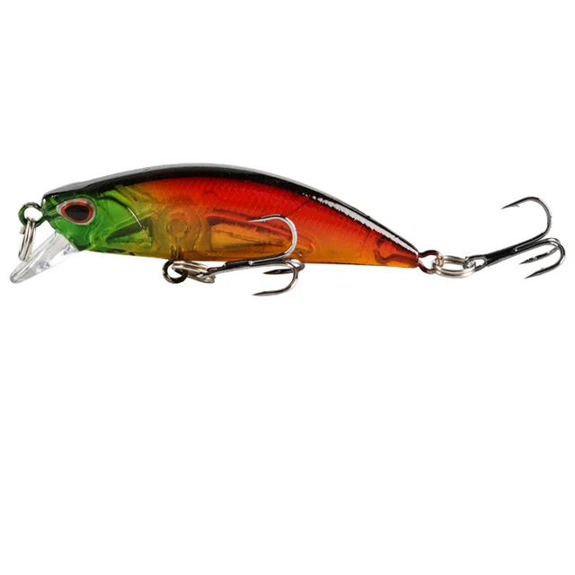 mini Sinking Minnow Wobblers Fishing Lures 5.5cm 5g Trout Artificial plastic Hard Bait Jerkbait Crankbait Bass Fishing Tackle 3