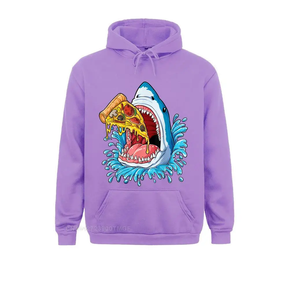 Long Sleeve Hoodies Summer  Men Sweatshirts Pizza Eating Shark T shirt Kids Boys Food Lovers Jawsome Tee T-Shirt__17691 Simple Style Sportswears Prevailing Pizza Eating Shark T shirt Kids Boys Food Lovers Jawsome Tee T-Shirt__17691purple