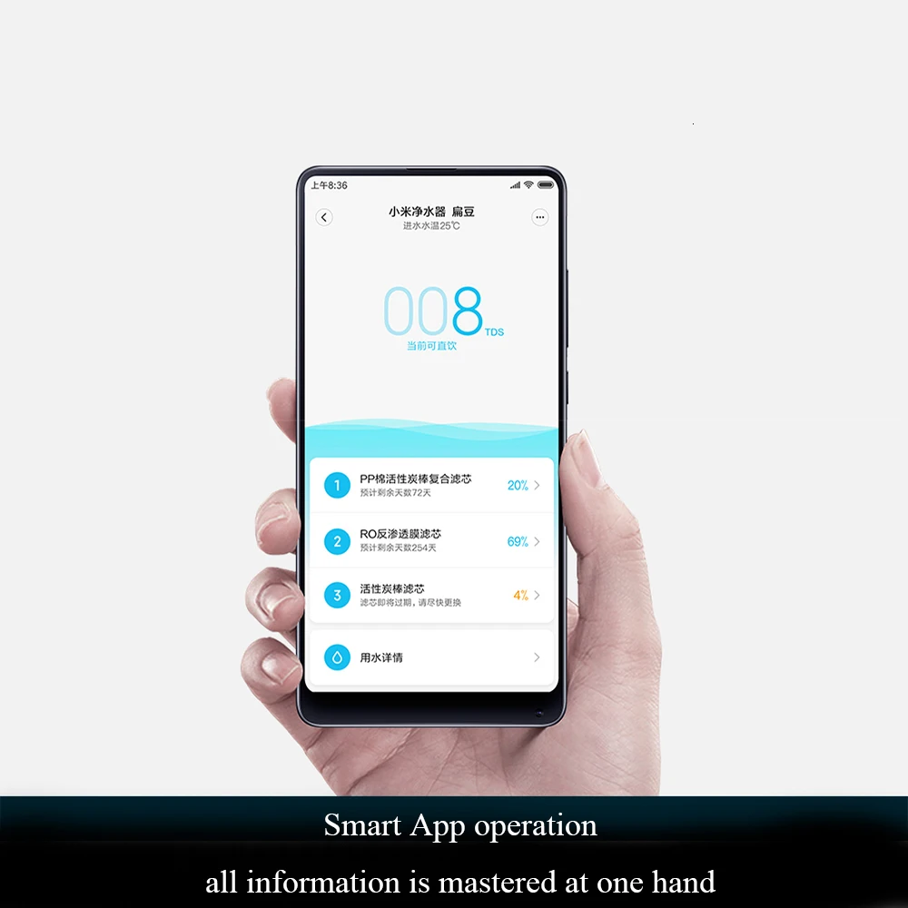 Xiaomi очиститель воды обратный осмос домашняя кухня система фильтрации ...