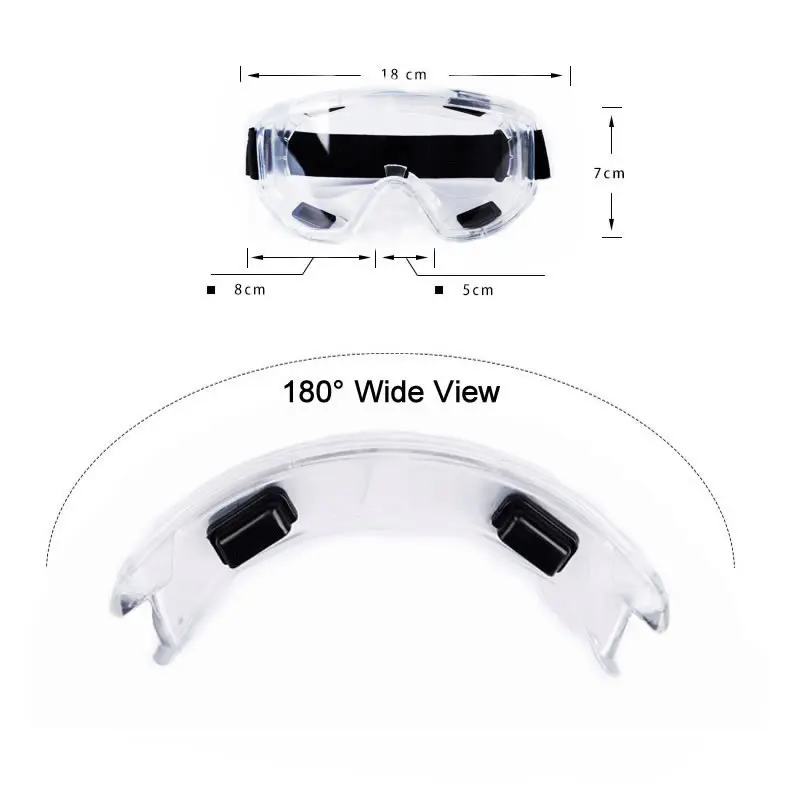 Dust Mask Respirator Dual Filter Half Face Mask Safety Glasses 10 Filters For Carpenter Builder Polishing
