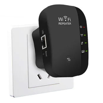 

Wireless Repeater Wifi Range Extender Router Wi-Fi Signal Amplifier 300Mbps,2.4G WiFi Ultraboost Access Point, US Plug
