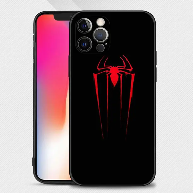 Phone Case For Apple iPhone 13 12 11 Pro Max 13 12 Mini XS Max XR X 7 8 Plus 6 6S SE 2020 Cover Spiderman iron Man Marvel B05