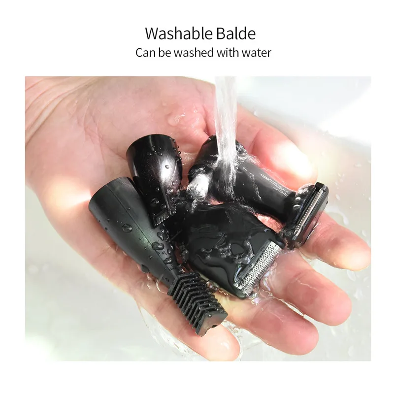 5 в 1 Электрический триммер для волос носу машинка стрижки бровей ушей носа