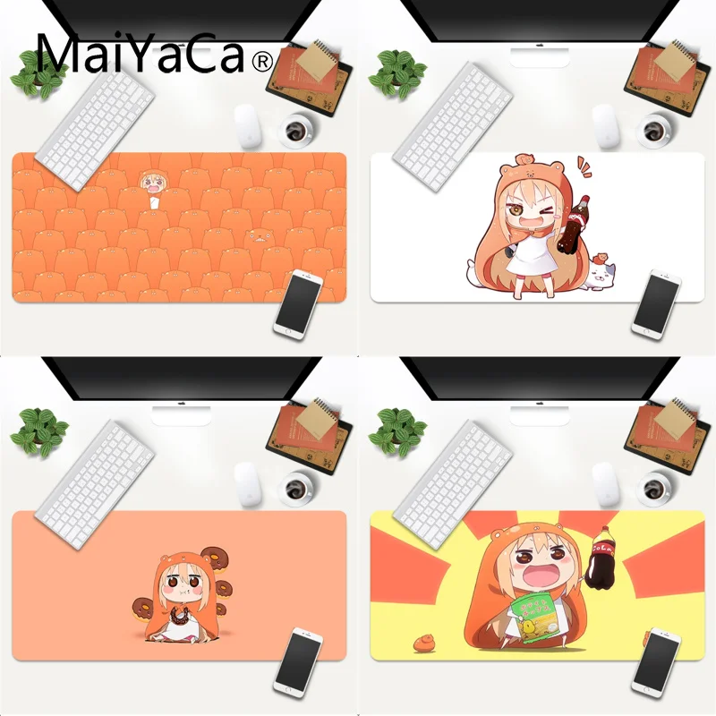 

cute Umaru chan Rubber Mouse Durable Desktop MousepadÂ Gaming Mouse Pad Large Deak Mat 700x300mm for overwatch/cs go