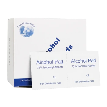

400 Pcs Alcohol Wet Wipe Disposable Disinfection Prep Swap Pad Antiseptic Cleaning Care Jewelry Mobile Phone Clean Wipe