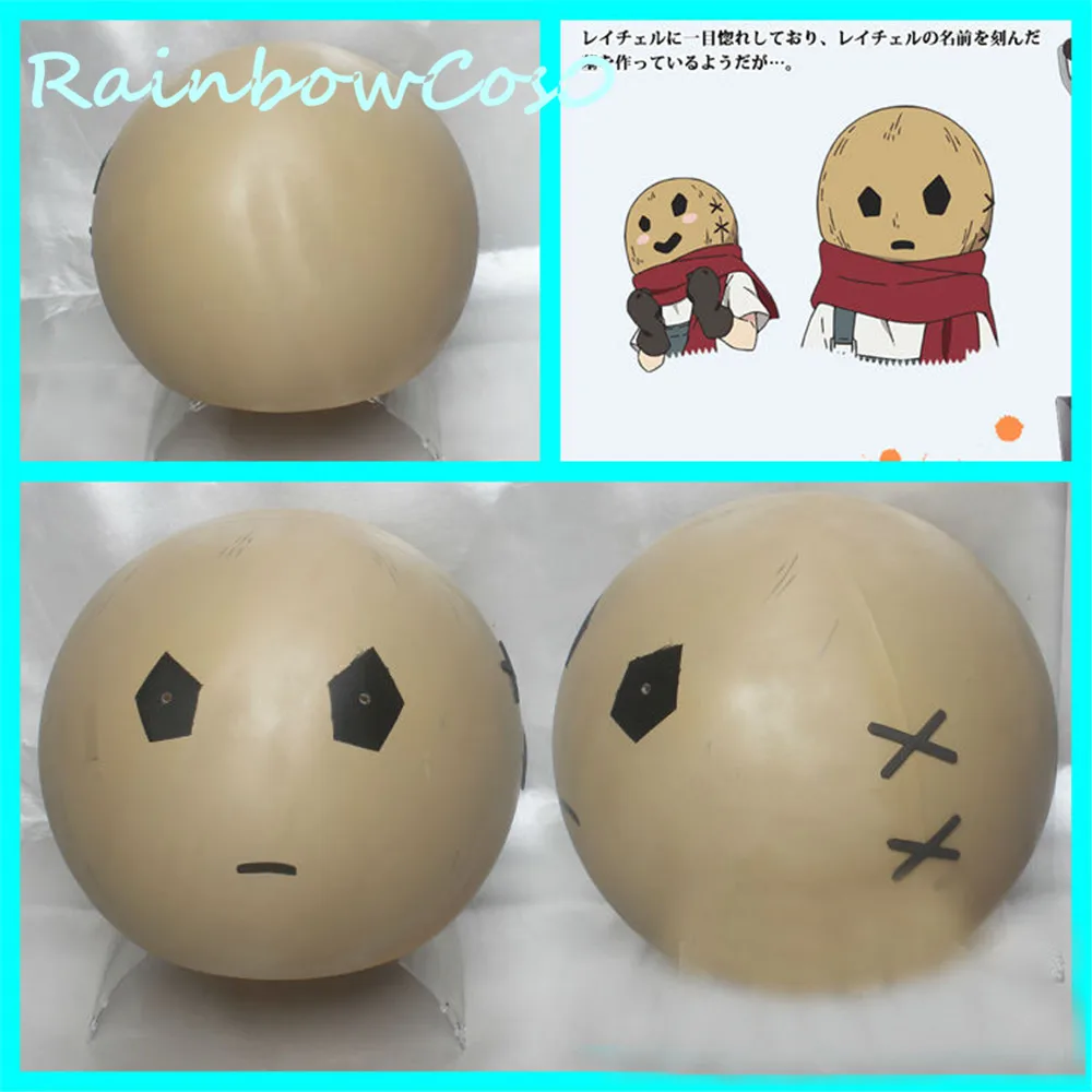

RainbowCos0 Cosplay Props Angels of Death Eddie helmet Prop Anime Halloween
