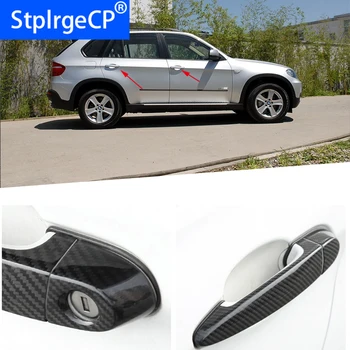 

for BMW x5 E70 xDrive 30i 48i 35d 35i 50i 40d M50d 2008-2013 Accessories 100% real carbon fiber Auto outer door handle cover