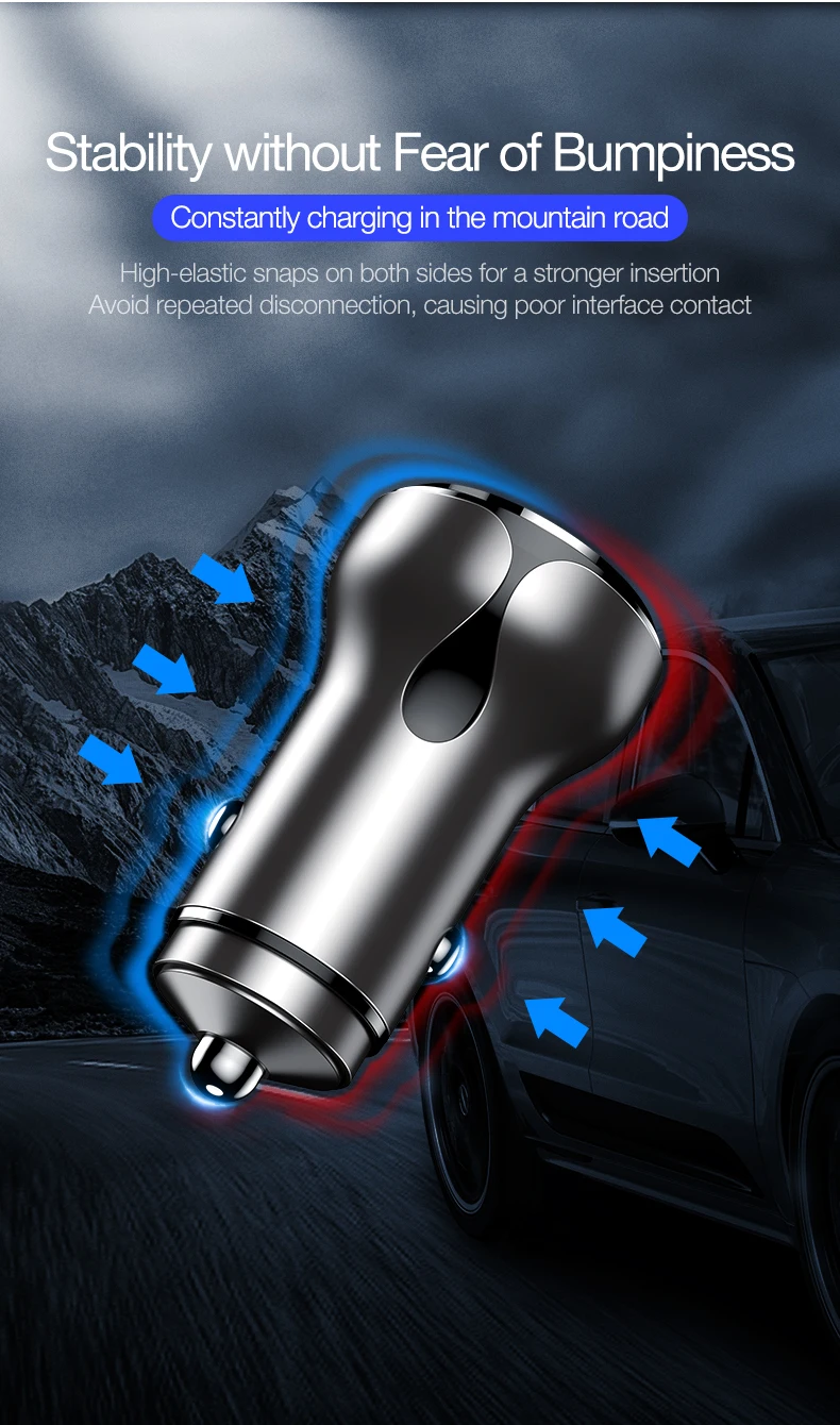 PD quick charging car charger  (10)