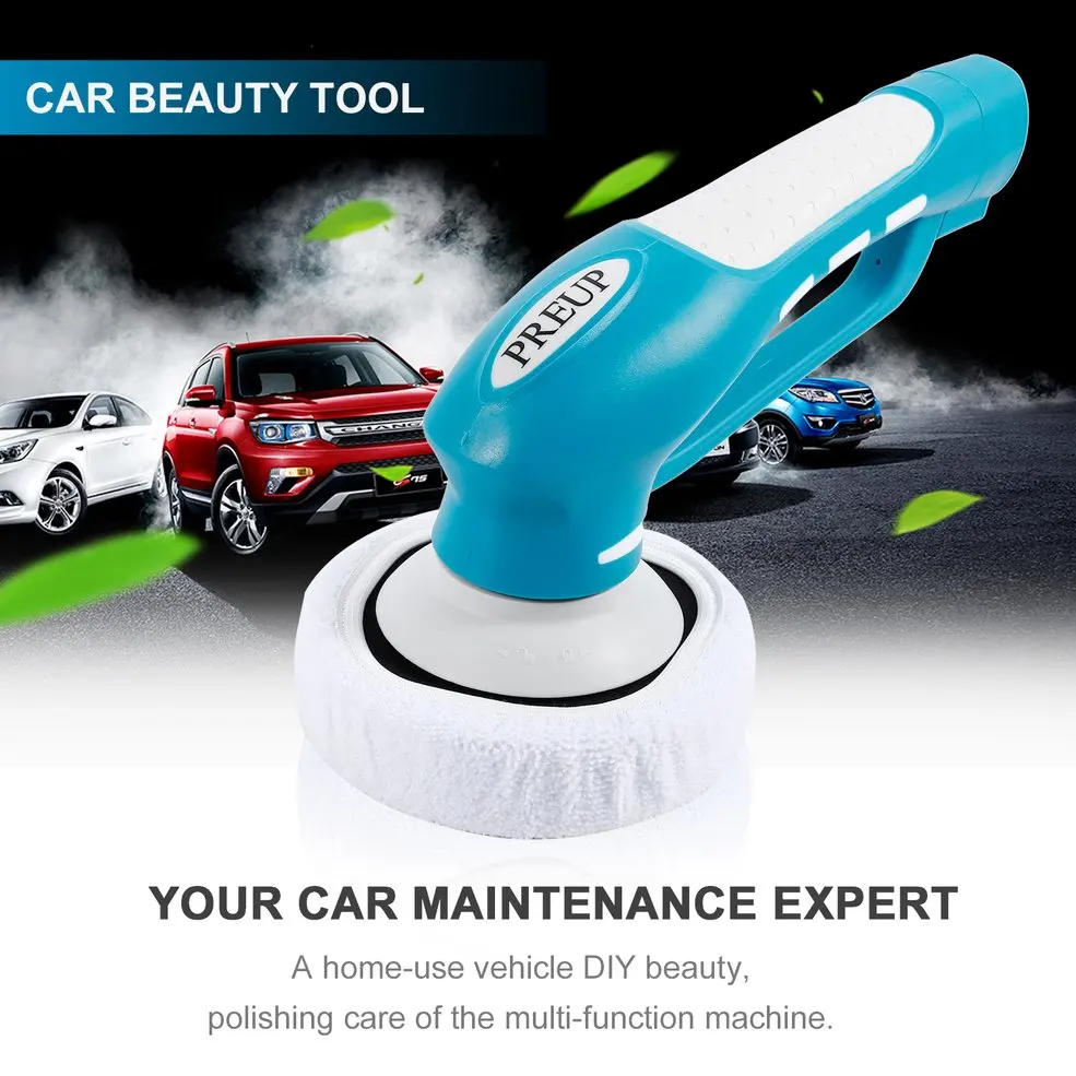 

Multi Purpose Home Electric Powerful Handheld Car Beauty Tool with Rechargeable Battery Wax / Polishing/ Cleaning Brush