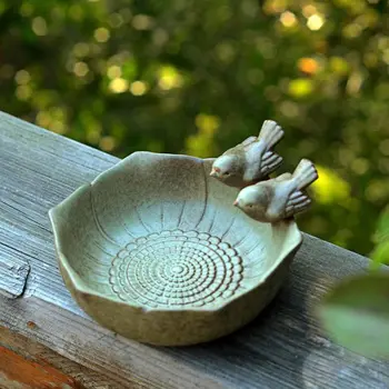 

1Pc Bird Feeder Household Bird Feeder Bird Basin Creative Food Holder for Pet