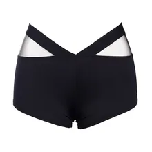 Тонкие эластичные однотонные обтягивающие шорты для йоги, короткие женские летние дышащие леггинсы для тренировок, повседневные женские штаны для фитнеса# LR3