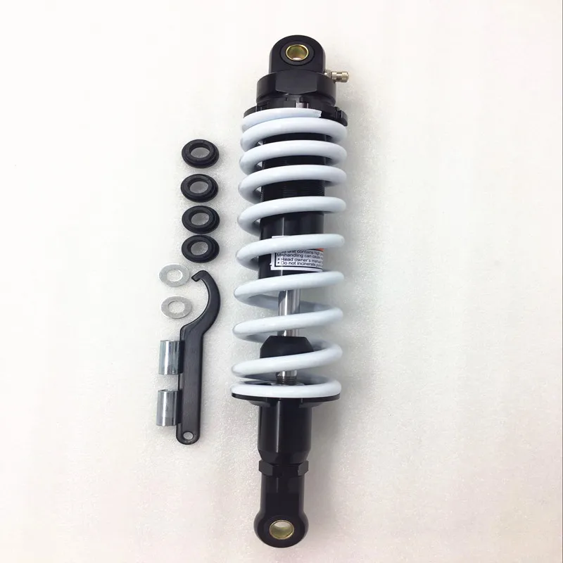 900lbs 12mm spring 370mm/380mm/400mm motorcycle Shock Absorber for YAMAHA HONDA SUZUKI KAWASAKI TRAIL DIRT BIKE QUAD ATV