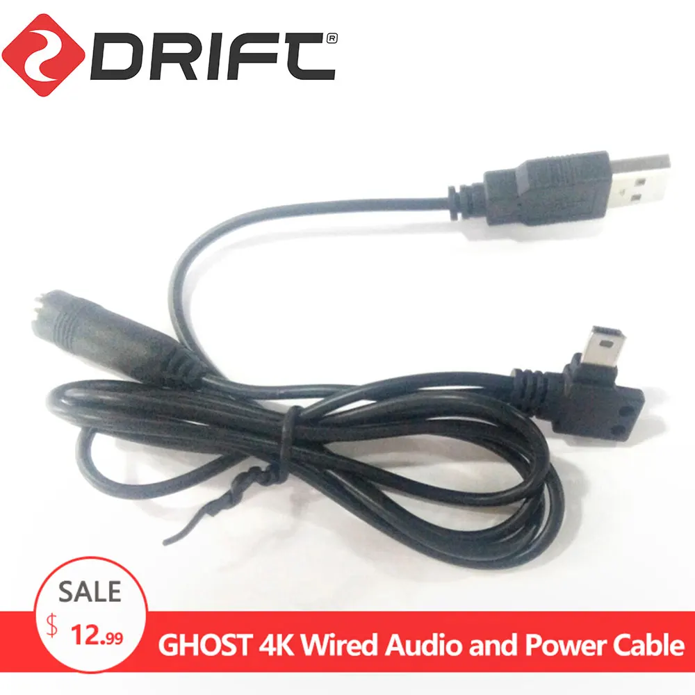 Cámara de batería cargador Micro USB para Drift HD innovación Ghost S fxdc02