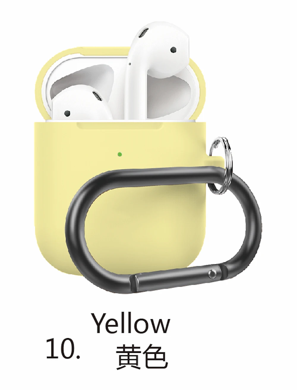 Чехол для наушников с капюшоном для Airpods, милый силиконовый чехол для наушников с Bluetooth, защитный чехол-2 поколения, 20 цветов