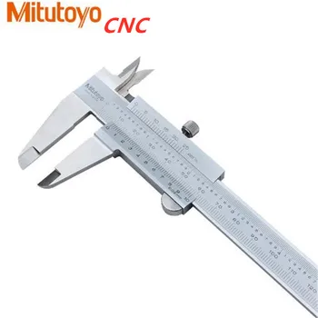 

Mitutoyo CNC Caliper Vernier Caliper 6" 0-150mm 530-104 1/128 Precision 0.05mm Micrometer Measuring Tools Gauge Stainless Steel