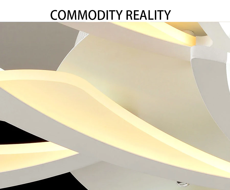 New Arrival two colors Modern Led Chandelier For Living Room Master Room Bedroom Fixtures AC220V Chandelier Fixture