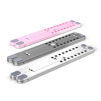 

Portable Laptop Stand Foldable Support Base Notebook Stand Holder For Macbook Pro Air HP Dell Lifting Cooling Bracket