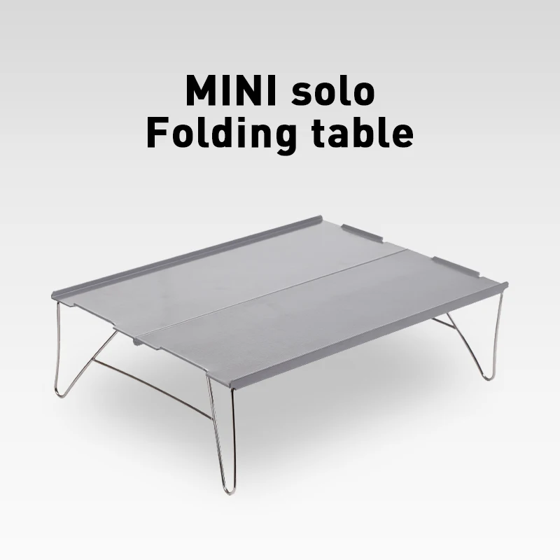 Ultralight outdoor Camping portable mini table Tourist foldable picnic Travel hiking Small Folding table