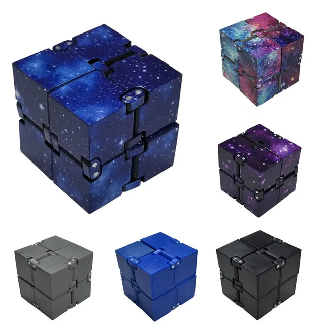 2019 antistress Infinite Cube Infinity Cube Magic Cube Office Flip Cubic Puzzle Stress Reliever Autism Toys relax toy for adults 2