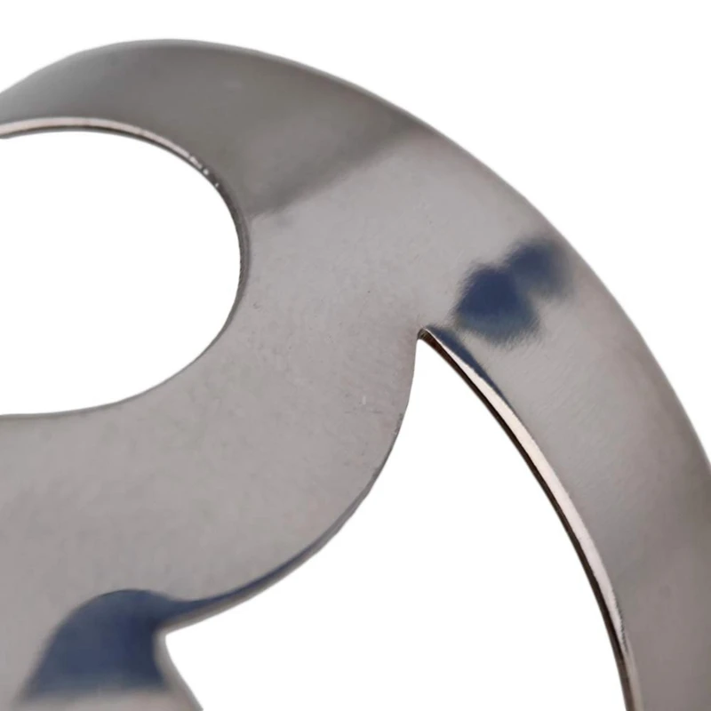 Metal Clarinet Mouthpiece Connector with Twin-Screw Adjustment for Mid-Range E-Sax