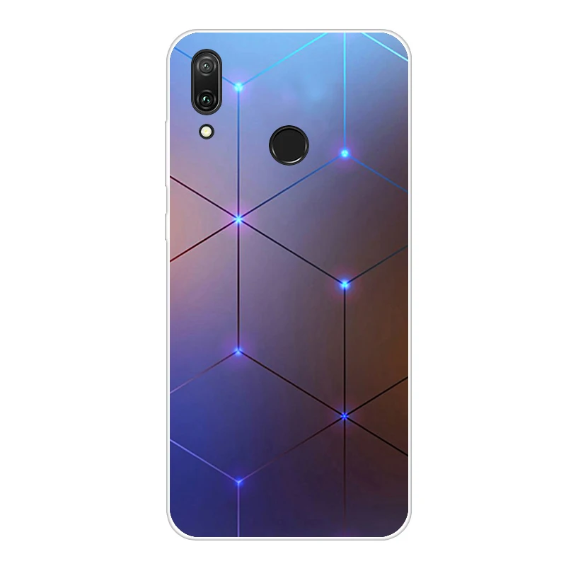 Чехол для Huawei Y7 чехол мягкий из ТПУ 2019 силиконовый чехлы Обложка|Бамперы| |