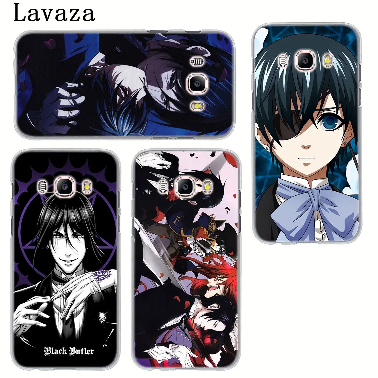 Чехол для телефона Lavaza Black Butler Kuroshitsuji Samsung Galaxy Note 10 9 8 A9 A8 A7 A6 Plus 2018 A3 A5 2015 2016 2017