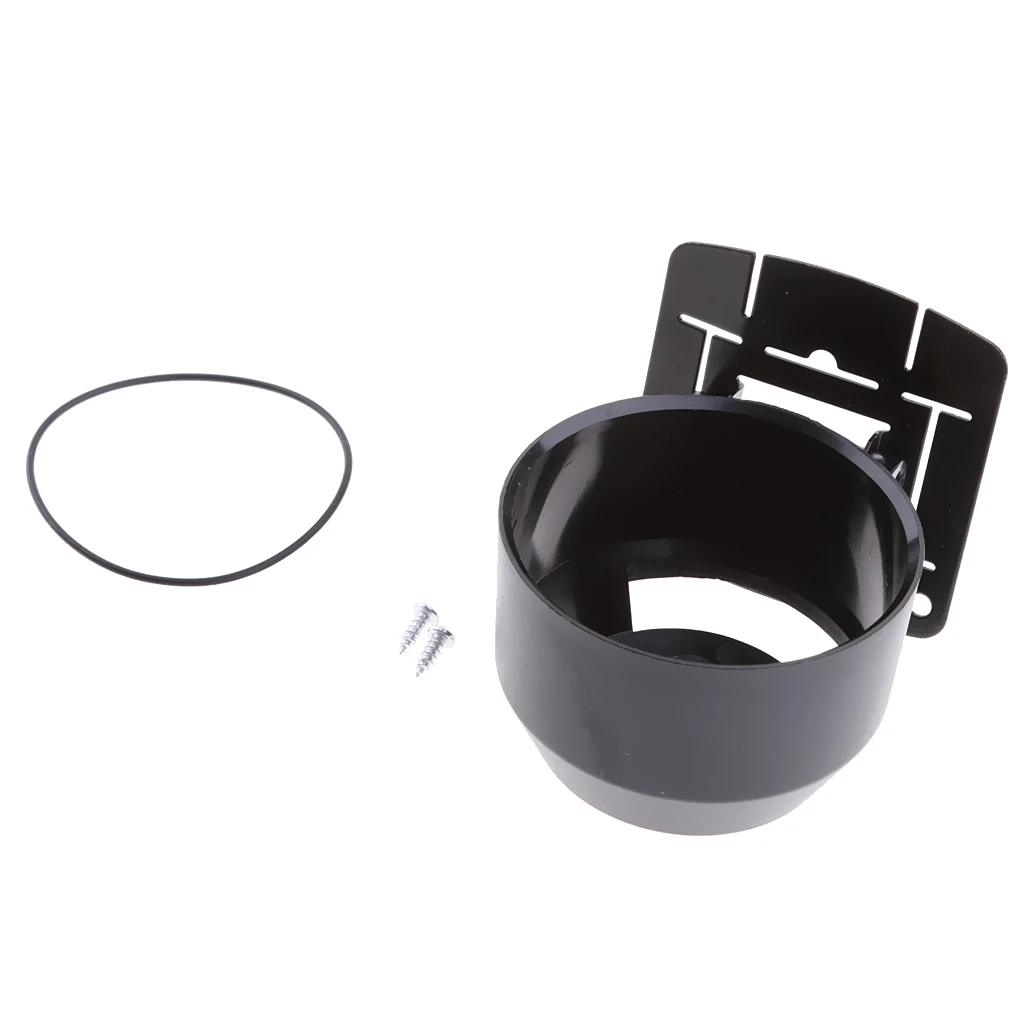 2.5'' 60mm Single Dash Gauge Pod Mount Holder For Car Exhaust Gas Temp Gauge Voltage Gauge Turbo Boost Gauge Cover Black