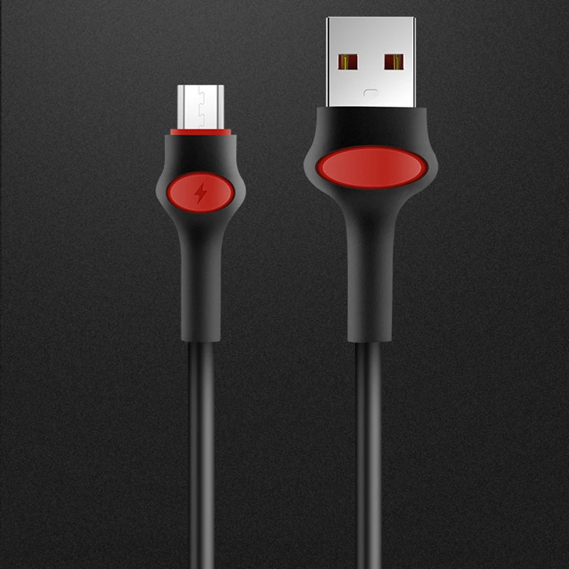 2.4A Micro USB кабель для быстрой зарядки Micro usb кабель для iphone 11 pro max Xiaomi samsung Android кабели для мобильных телефонов 1 м