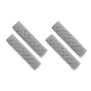 

Car Seat Belt Cushion Cover,4 Seat Belt Shoulder Belt Cover Covers, Which Can Reduce the Pressure of Neck and Shoulder and Ensur