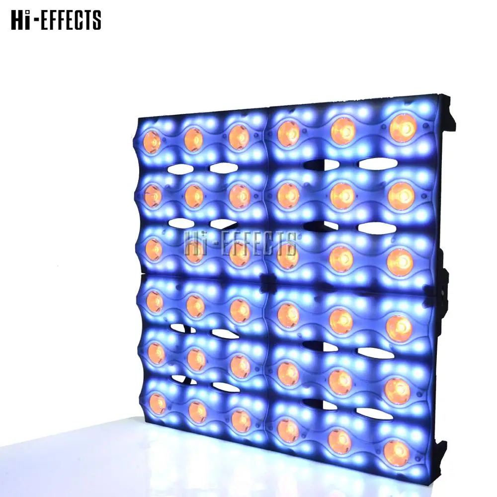 

2020 New 36pcs LED Matrix Light RGBW 4in1 Up Lighting Effect Point Control Colorful Chameleon Dj Light for Party Decoration