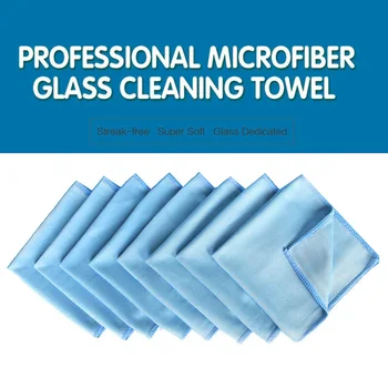 

Car Microfiber Glass Cleaning Towel Windshield Window Washing Cloth Polishing AU