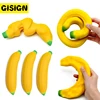 Stretchy Banana Sensory Toy Squeeze Squishy Stress Relief Toy Fidget Toys For Kids Antistress Elastic Gluesand Filled Rubber Toy 1
