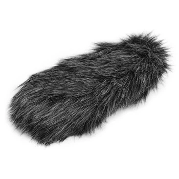 

On-camera Microphone Furry Windscreen Mic Windshield Cover Muff Compatible with RODE VideoMic GO/ TAKSTAR SGC-598 Microphones