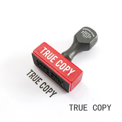 TRUE COPY Ретро-деревянная ручка печать ERAL путешественника. По всему миру посылка. В античном стиле ограниченная буква Title Border Notepad Seal - Цвет: TRUE COPY