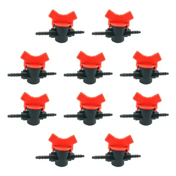 

10 PCS Screw Hose Pipe Splitter 2 Way Coupling Pipe Connector Adaptor Irrigation Screw Hose Splitter for Garden Watering Tool
